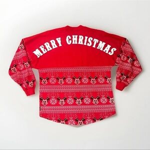 Disney Red Spirit Jersey Christmas